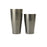 Barfly Cocktail Shaker Set, includes: (1) each 28 oz. & 18 oz. shaker, capped bottom, 18/8 stainless steel, satin finish interior, black vintage finish exterior