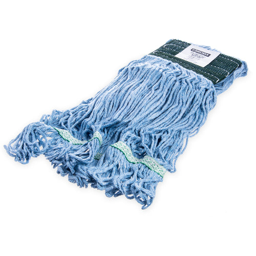Flo-Pac Wet Mop Head, medium, 4 ply, looped-end, washable