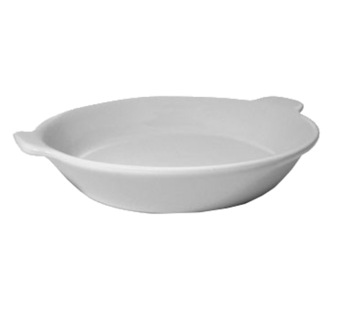 Pasta Bowl, 22 oz., 7-5/8'' dia. (9-1/4''W with handles) x 1-1/2'', fully vitrified, oven & microwave safe