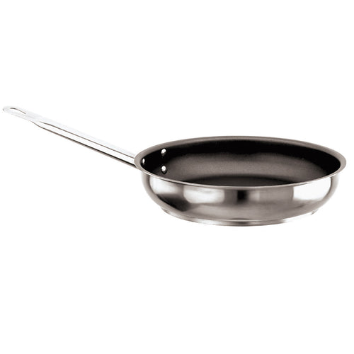 Frying Pan, 14-1/8'' dia. x 2-3/8''H, stainless steel, non-stick, induction ready, multi-layers PFOA-free coating, with riveted handle, Paderno, Grand Gourmet, NSF