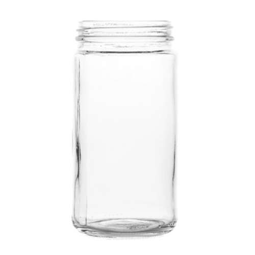 Hospitality Brands Drinking Jar Hi-Ball Glass, 12 oz., 5-1/4''H (2-1/4''T; 2-1/2''B)