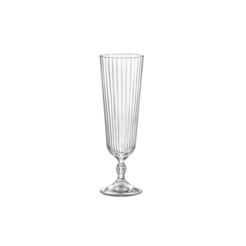 Sling Cocktail Glass, 9.5 oz, 2.625'' dia. X 8.125''H, Soda Lime, Bormioli Rocco, Clear