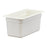 Camwear Food Pan, 5.6 qt. capacity, 6'' deep, 1/3 size, polycarbonate, white, NSF