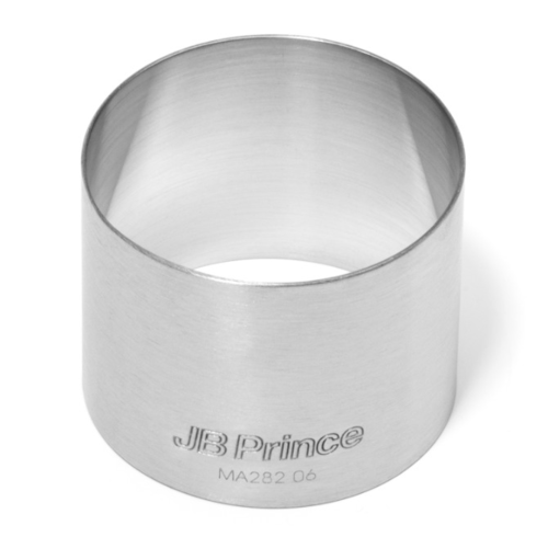 JB Price Seamless Ring, 2-3/10'' dia. x 1-9/10''H, round, 18/8 stainless steel