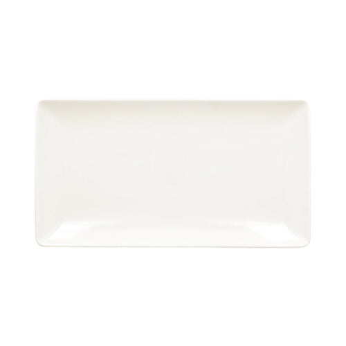 Nano Plate, 13-1/5'' x 7-1/8'', rectangular, coupe, porcelain