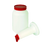 Storer and Pour, 2 quart, color-coordinated spout and cap, plastic, red