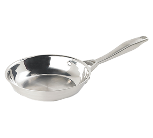 Intrigue Stainless Steel Fry Pans with Natural Finish  7-13/16'' (20cm) inside diameter