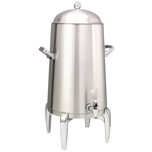 Flame Free Thermo-Urn, 5 gallon (640 oz.), 16'' x 16''' x 28'', heat retention: 6+ hours, brushed finish, polished accents