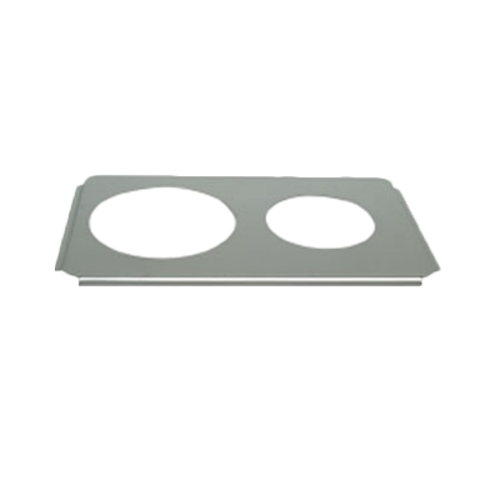 Adapter Plate For Round Inserts One 8-1/2'' & One 6-1/2'' Opening
