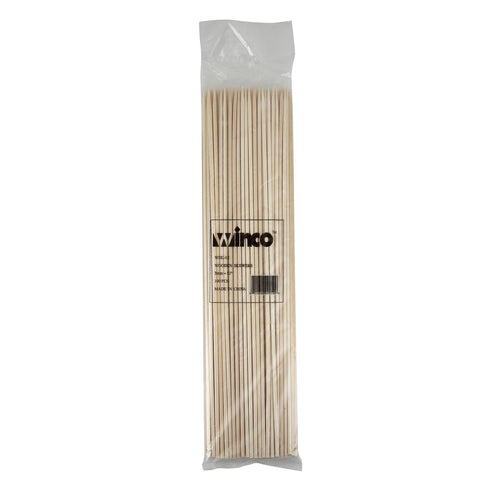 Skewers 12'' Bamboo (100 Pieces Per Bag)