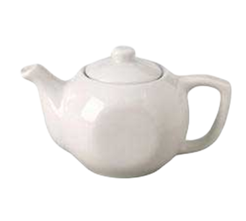 Teapot Complete 15 oz. with lid rolled edge