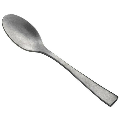 AD Coffee Spoon , 4-5/8'', solid, heavy weight, relic finish, Lexia