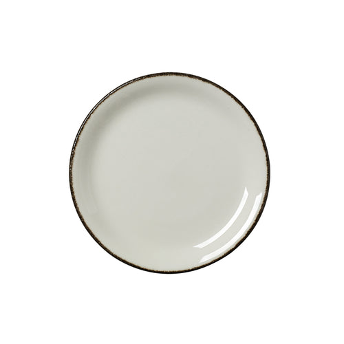 Plate, 8'' dia., round, coupe, vitrified china, Steelite Performance, Charcoal Dapple