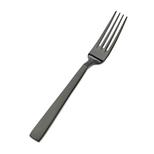 Roman Euro Dinner Fork, 8-1/8'', 18/10 stainless steel, black matte