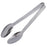 Terra Tongs, 10''L, dishwasher safe, stainless steel, hammered mirror finish