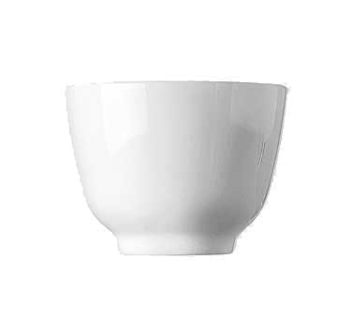 Tea Cup, 5 oz., 3'' dia. x 3''H, round, microwave & dishwasher safe, bone china, Rosenthal, Jade, white