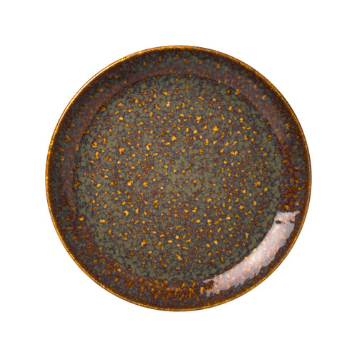 Plate, 11'' dia., round, coupe,  Steelite Performance, Vesuvius Amber