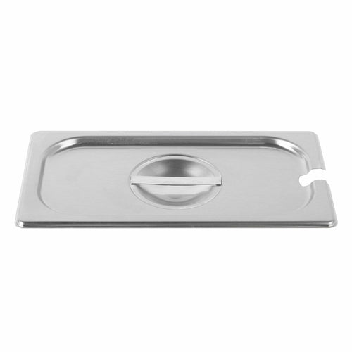 Super Pan V Steam Table Pan Cover Stainless 1/3 Size