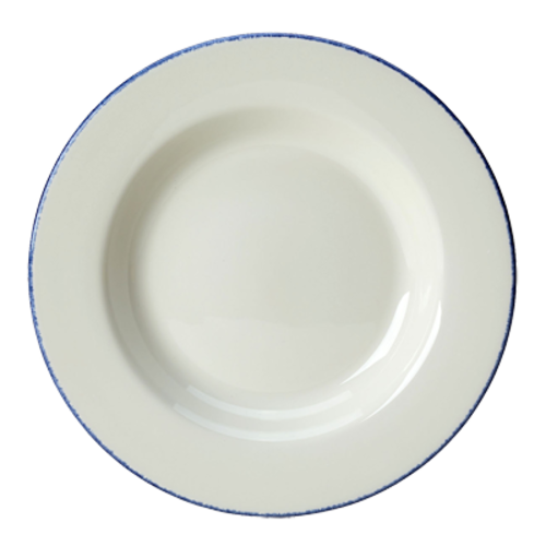 Pasta Bowl, 19 oz., 11-3/4'' dia., round, vitrified china, Steelite Performance, Blue Dapple