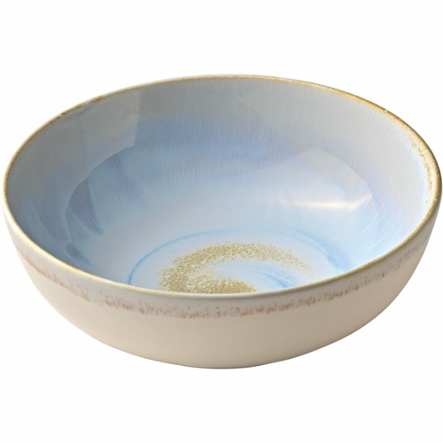 Dish, 9.0''L x 9.0''W x 2.76''H, round, porcelain, Breeze, Heart & Soul, Perfect Match
