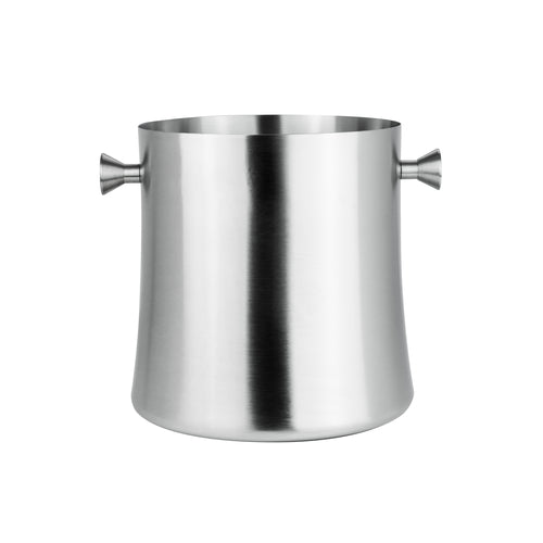 Wine Bucket, 7''W x 8-1/4''H, with handles, stainless steel, satin finish, Creations