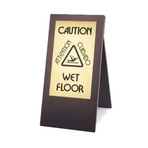 Westport ''Wet Floor'' Sign 12''W x 17-1/2''D x 22''H