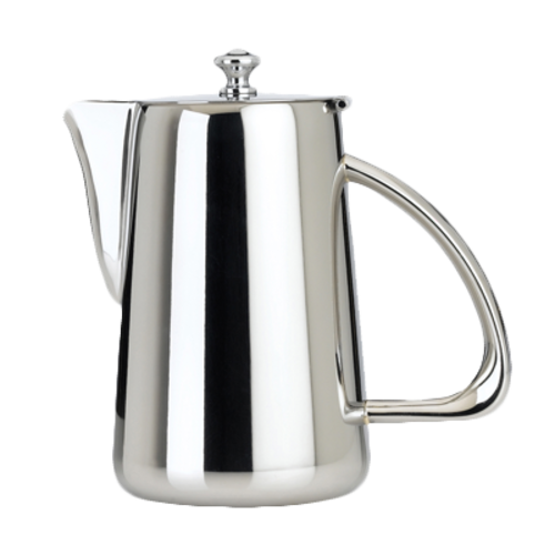 Coffee Pot, 36 oz., with lid, 18/10 stainless steel, WNK, Kamina