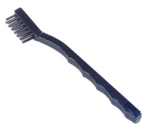 Flo-pac Utility Toothbrush 7-1/4'' Long 1/2''L X 1/2''W Crimped Stainless Steel Bristle Trim