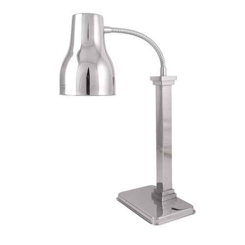 Single Heat Lamp, 10-3/5''W x 17''D x 24-9/10''H overall, adjustable neck