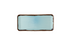 Rectangular Plate, 13 5/8'' x 6 1/4'',  Dudson, Harvest Turquoise