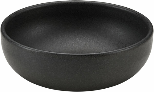 Bowl, dinnerware, black, 4.7''Dia, Elements by Playground