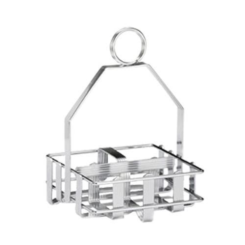 Condiment Rack Only 6'' X 4-1/4'' X 4'' Fits Up To (2) 1-5/8'' Dia.