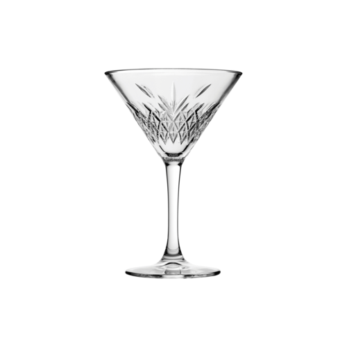 Martini Glass, 8.0 oz., 6.75''H, Soda Lime, Clear, Pasabahce, Timeless Vintage