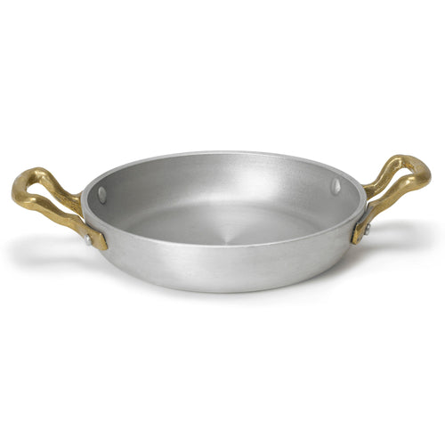 Ballarini ServlnTavola Mini Saute Pan, 5-1/2'' dia., round, with brass handles
