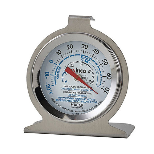 Refrigerator/freezer Thermometer Temperature Range -20 To 70 F 2 Dial Type