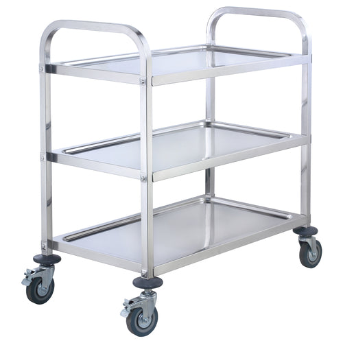 Trolley 3-tier 37'' x 19'' x 37''H with wheels