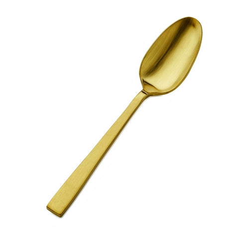 Roman Teaspoon, 6-1/4'', 18/10 stainless steel, gold matte