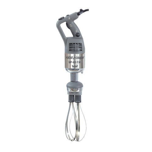 Commercial Power Mixer  10'' removable stainless steel whisk attachment