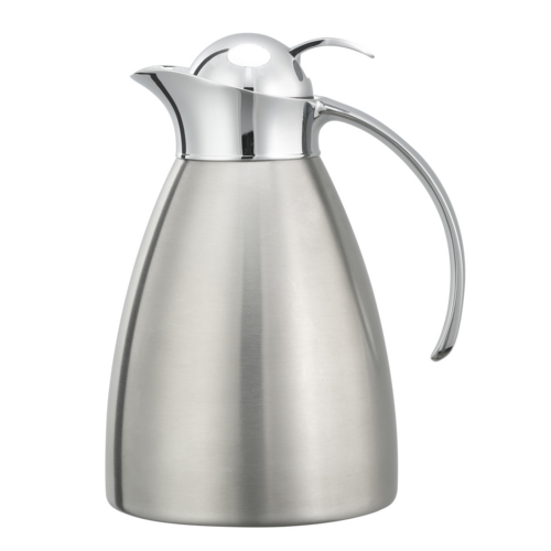 Marquette Series Carafe, 1 liter, vacuum insulated, push button lid, dishwasher safe