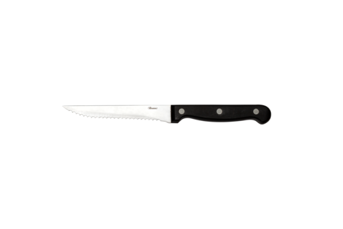 Youngstown Steak Knife, 8.75'', 18/10 stainless steel, POM Handle, Black Polished
