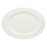 Syracuse China - Platter, 13-3/8'' x 9-3/4'', oval, rimmed, porcelain, Schonwald, Allure, BoneWhite
