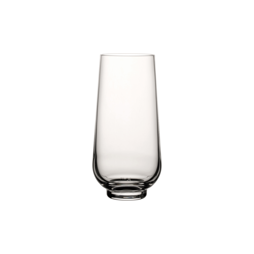 Hiball Glass, 15.0 oz., 6.0''H, Soda Lime, Clear, Nude Crystal, Nude Hepburn