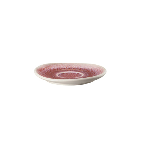 Saucer, 6'' x 5-3/4'', round/free form,  stoneware/reactive glaze, Rosenthal, Junto, Rose Quartz