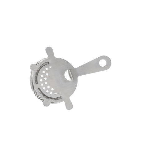 4-Prong Strainer, 18/8 Stainless Steel, Brushed Finish