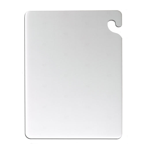 Cut-N-Carry Cutting Board, 18'' x 24'' x 3/4'', dishwasher safe, co-polymer, white, NSF