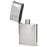 Flip-Top Mini Pocket Flask, 2-1/2 oz., 2-5/8''W x 4-1/4''H, hinged cover, contour-shape