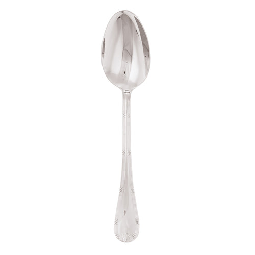 Serving Spoon, 8-7/8'', 18/10 stainless steel, Ruban Croise'