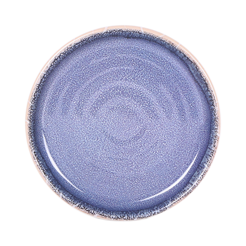 Plate, 5 1/4'' dia. x 7/8l''H, round,melamine, Monet, Indigo Blue