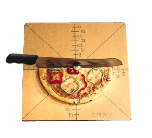 Pizza Slice Cutting Board And Guide 20'' X 20'' X 1/4''