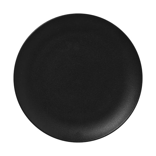 FLAT COUPE PLATE, 11.4''D, VOLCANO